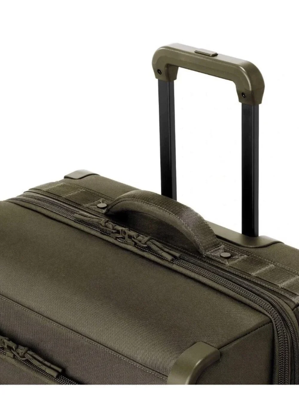 Dagne Dover Sydney 25" Checked Rolling Suitcase Luggage Dark Moss NEW - Picture 5 of 13